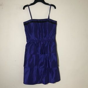 BRAND NEW max and cleo strapped deep purple dress!